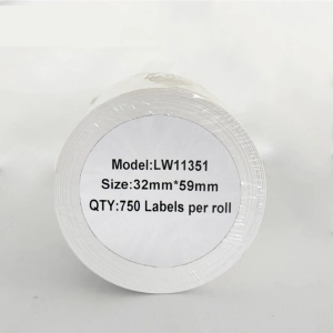 Etykiety do DYMO LW 11351 S0722360 54mm x 11mm 1500szt etykiet na rolce JUBILERSKIE