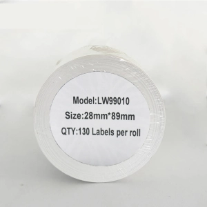Etykiety do DYMO LW 99010 S0722370 28mm x 89mm 130szt etykiet na rolce
