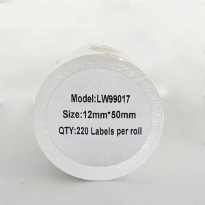 Etykiety do DYMO LW 99017 S0722460 12mm x 50mm 220szt etykiet na rolce
