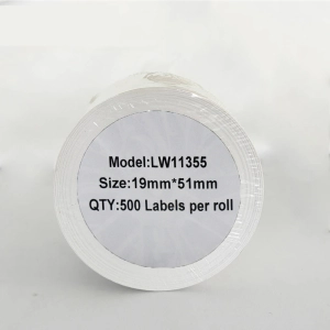 Etykiety do DYMO LW 11355 S0722550 19mm x 51mm 500szt etykiet na rolce