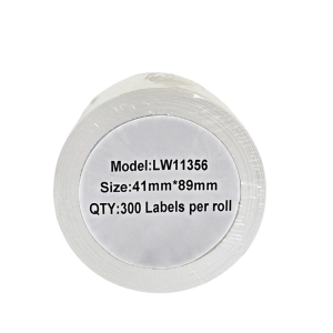 Etykiety do DYMO LW 11356 S0722560 41mm x 89mm 300szt etykiet na rolce
