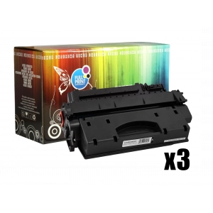 Zestaw tonerów CF280X (HP 80X) (3 sztuki)