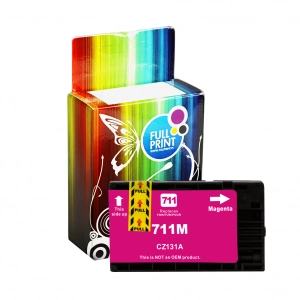 Tusz zamiennik CZ131A (HP 711) Purpurowy
