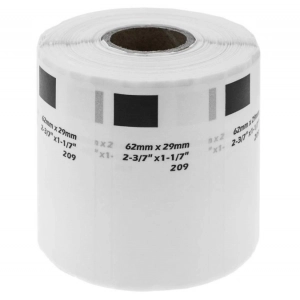Zamienne etykiety DKN55224 54mm; 30,48m (bez uchwytu)