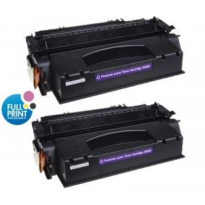 Toner zamiennik Q5949X Czarny (dwupak) (HP 49X)