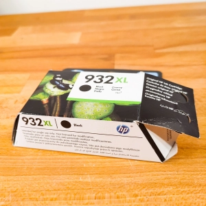 Tusz oryginalny CN053AE (HP 932XL) Czarny Wydajny OUTLET (otwarty kartonik)