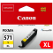 Tusz oryginalny CLI-571Y XL (0334C001) Żółty Wydajny