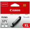 Tusz oryginalny CLI-571GY XL (0335C001) Szary Wydajny