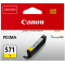 Tusz oryginalny CLI-571Y (0388C001) Żółty