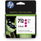 Tusz oryginalny 3ED78A (HP 712) Purpurowy 3-pack