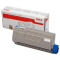 Toner oryginalny 44318607 Niebieski