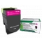 Toner oryginalny 71B2HM0 Purpurowy Wydajny
