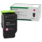 Toner oryginalny 78C20M0 Purpurowy