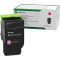 Toner oryginalny 78C2XM0 Purpurowy wydajny