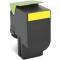 Toner oryginalny 80C0S40 (800S4) Zółty