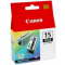 Oryginalne tusze BCI-15Bk (2 sztuki) Czarne do Canon i80