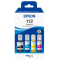 Zestaw tuszy Epson T06C64A C13T06C64A (nr 112) Czarny/Niebieski/Purpurowy/Żółty do Epson EcoTank M15180