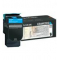 Toner oryginalny C544X2CG Niebieski wydajny (regenerowalny)