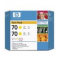 HP CB345A zestaw żółty oryginalny multipack