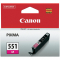 Tusz oryginalny CLI-551M (6510B001) Purpurowy