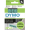 Taśma do Dymo D1 45019 12mm 7m zielona taśma czarny napis S0720590 oryginalna do DYMO D1
