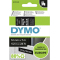Taśma do Dymo D1 45021 12mm 7m czarna taśma biały napis S0720610 oryginalna do DYMO D1