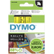 Taśma do Dymo D1 43618 6mm 7m żółta taśma czarny napis S0720790 oryginalna do DYMO D1