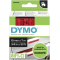 Taśma do Dymo D1 45807 19mm 7m czerwona taśma czarny napis S0720870 oryginalna do DYMO D1