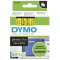 Taśma do Dymo D1 53718 24mm 7m żółta taśma czarny napis S0720980 oryginalna do DYMO D1