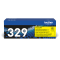 Toner oryginalny TN-329Y Żółty Extra Wydajny
