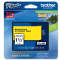 Taśma do Brother TZe-661 36mm 8m żółta taśma czarny napis oryginalna do Brother TZe