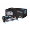 Toner oryginalny X560H2CG Niebieski Wydajny (regenerowalny)
