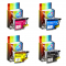 Zestaw tuszy LC-985 Cyan/Magenta/Yellow/Black