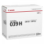 Toner oryginalny CRG 039HBK (0288C001) Czarny Wydajny