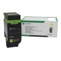 Lexmark 24B7551 toner żółty oryginalny