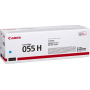 Toner oryginalny CRG 055HC (3019C002, 3019C004) Niebieski Wydajny
