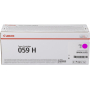 Toner oryginalny CRG 059hm (3625C001) Purpurowy
