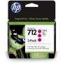HP 712 3ED78A tusz purpurowy oryginalny