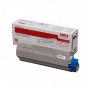 Toner oryginalny OKI 45396202 Purpurowy Wydajny