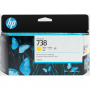 HP 738 498N7A 130ml tusz żółty oryginalny