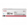 Toner oryginalny CRG 067HC (5105C002) niebieski wydajny