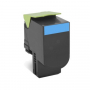 Toner oryginalny Lexmark 70C2XC0 702XC Niebieski Extra Wydajny (zwrotny)