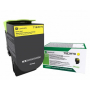 Toner oryginalny Lexmark 71B2HY0 Żółty Wydajny