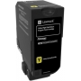 Toner oryginalny 74C20Y0 Żółty