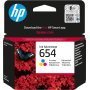 HP 654 7FP38UE tusz kolor oryginalny