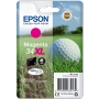 Tusz oryginalny Epson T34734010 (T3473) Purpurowy Wydajny