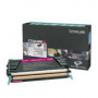 Toner oryginalny Lexmark C736H2MG Purpurowy Wydajny