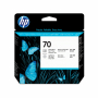 HP 70 C9407 głowica czarna jasno szara oryginalna