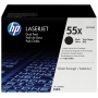 HP 55X CE255XD toner czarny oryginalny wydajny dwupak