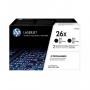 HP 26X CF226XD toner czarny oryginalny wydajny dwupak